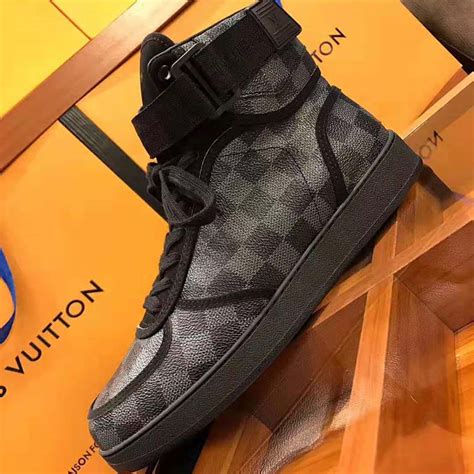 louis vuitton shoes men damier|damier canvas pattern.